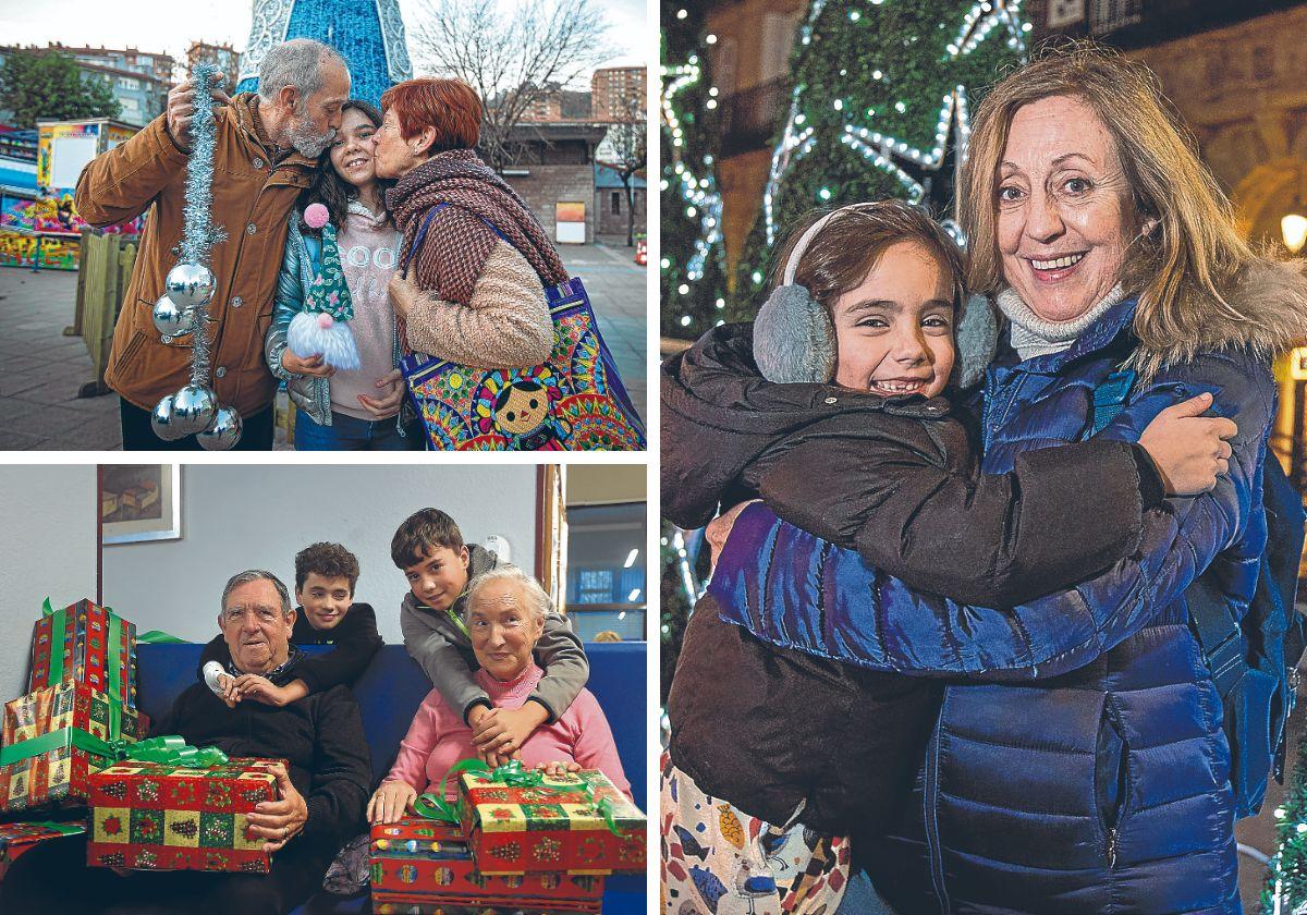 Abuelos y nietos, la mejor compañía en Navidad | El Correo