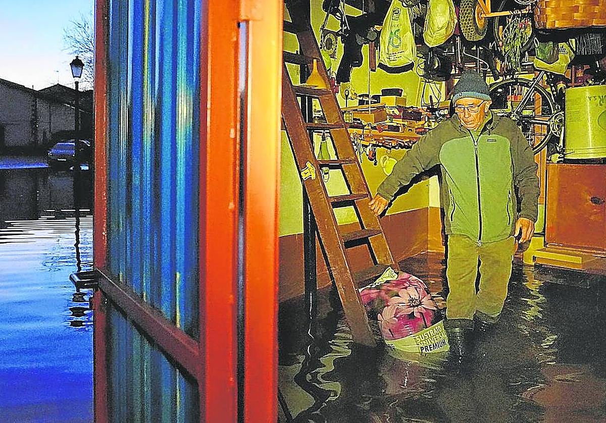 Inundaciones en Asteguieta hace ahora dos años.