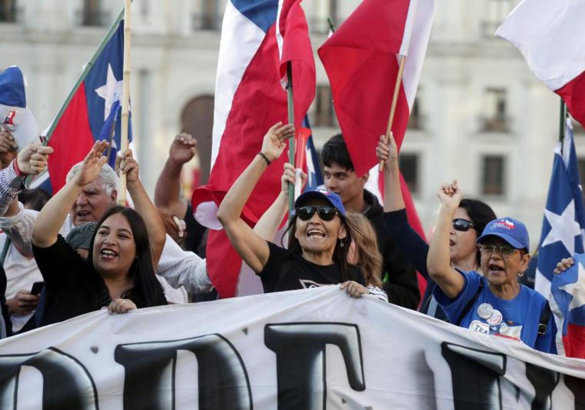 Los chilenos vuelven la cara