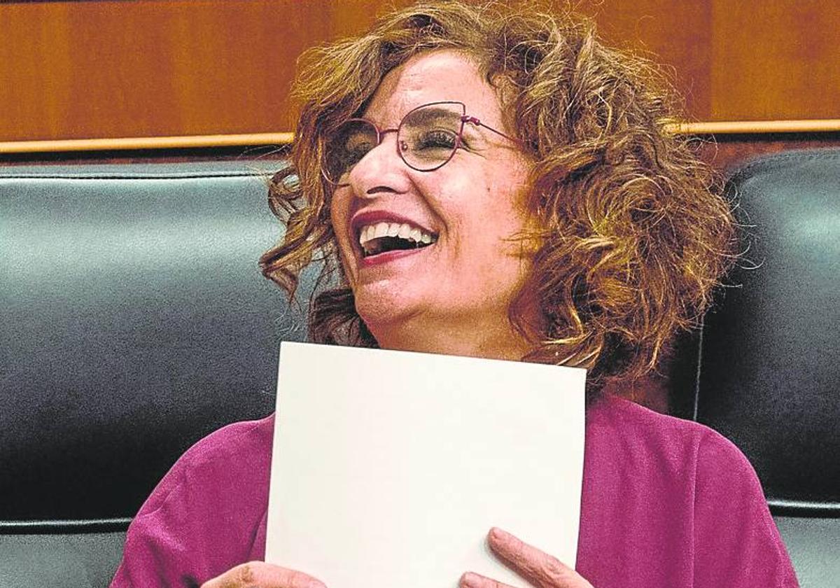 María Jesús Montero, vicepresidenta cuarta del Gobierno.