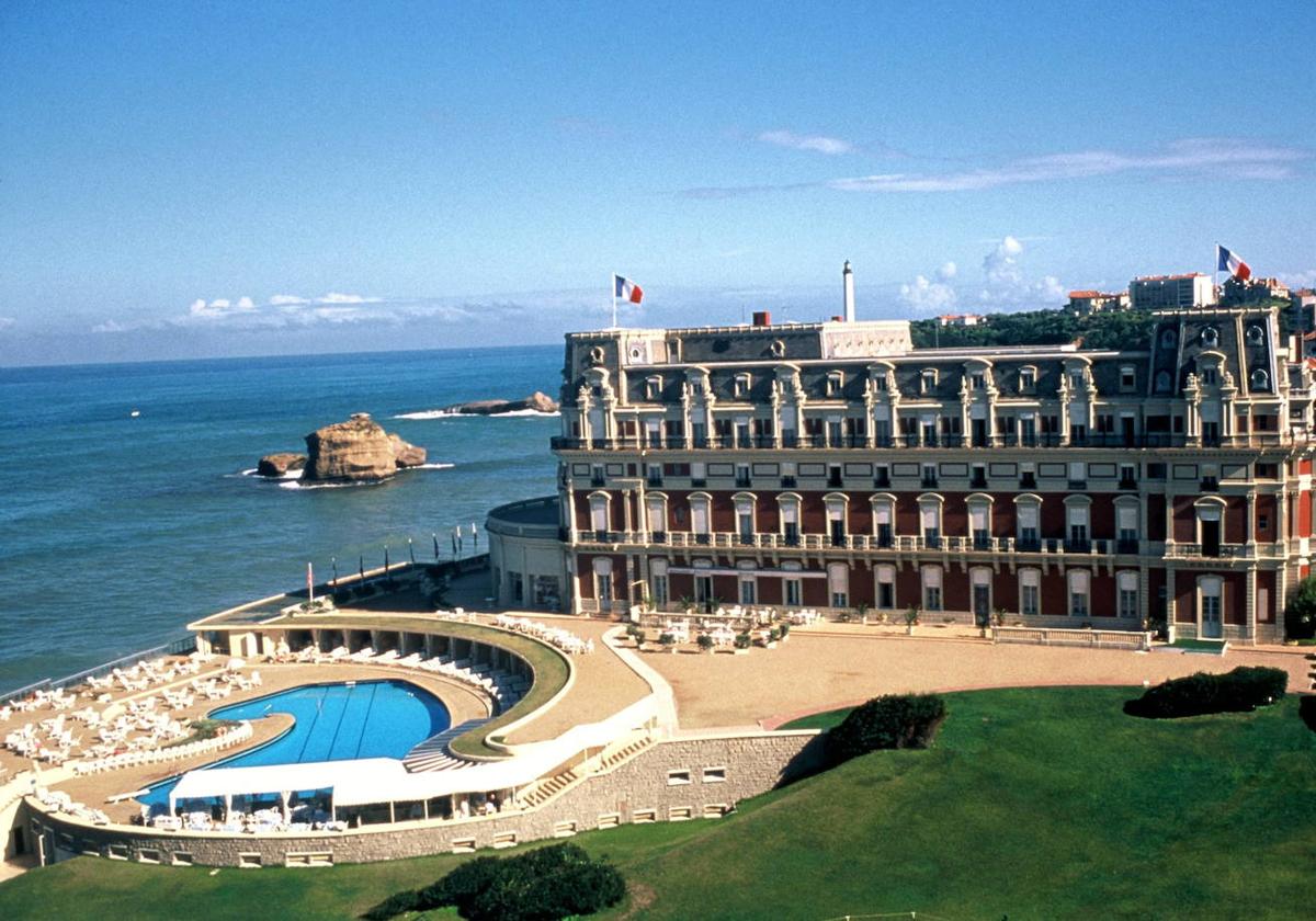 Imagen de archivo del hotel du Palais de Biarritz.