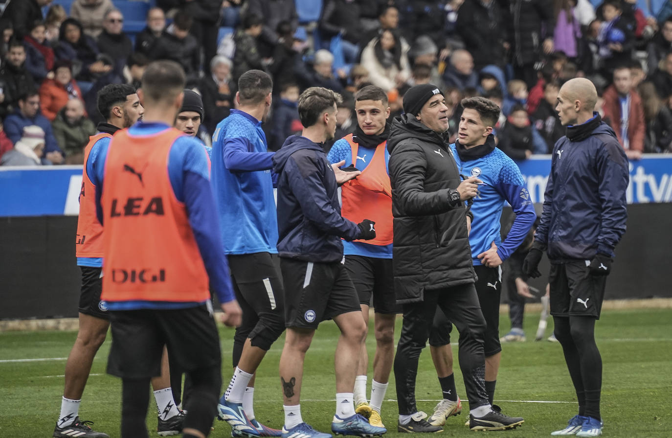 Las mejores fotos del entrenamiento a puerta abierta del Alavés