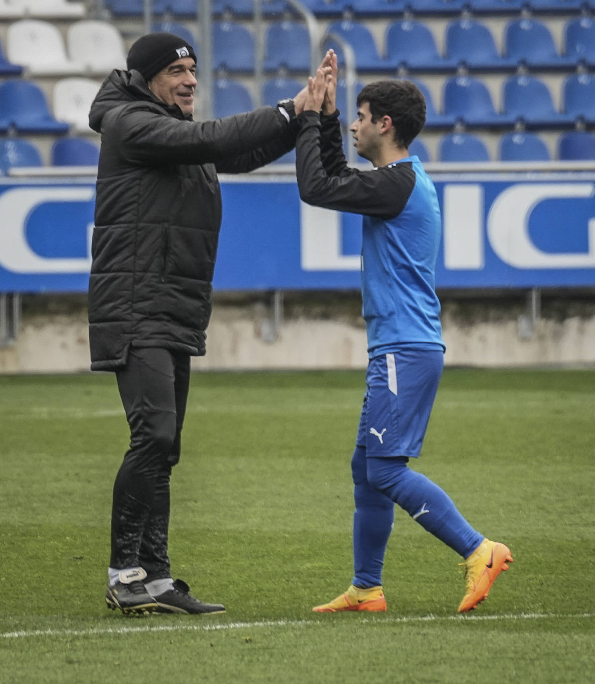 Las mejores fotos del entrenamiento a puerta abierta del Alavés