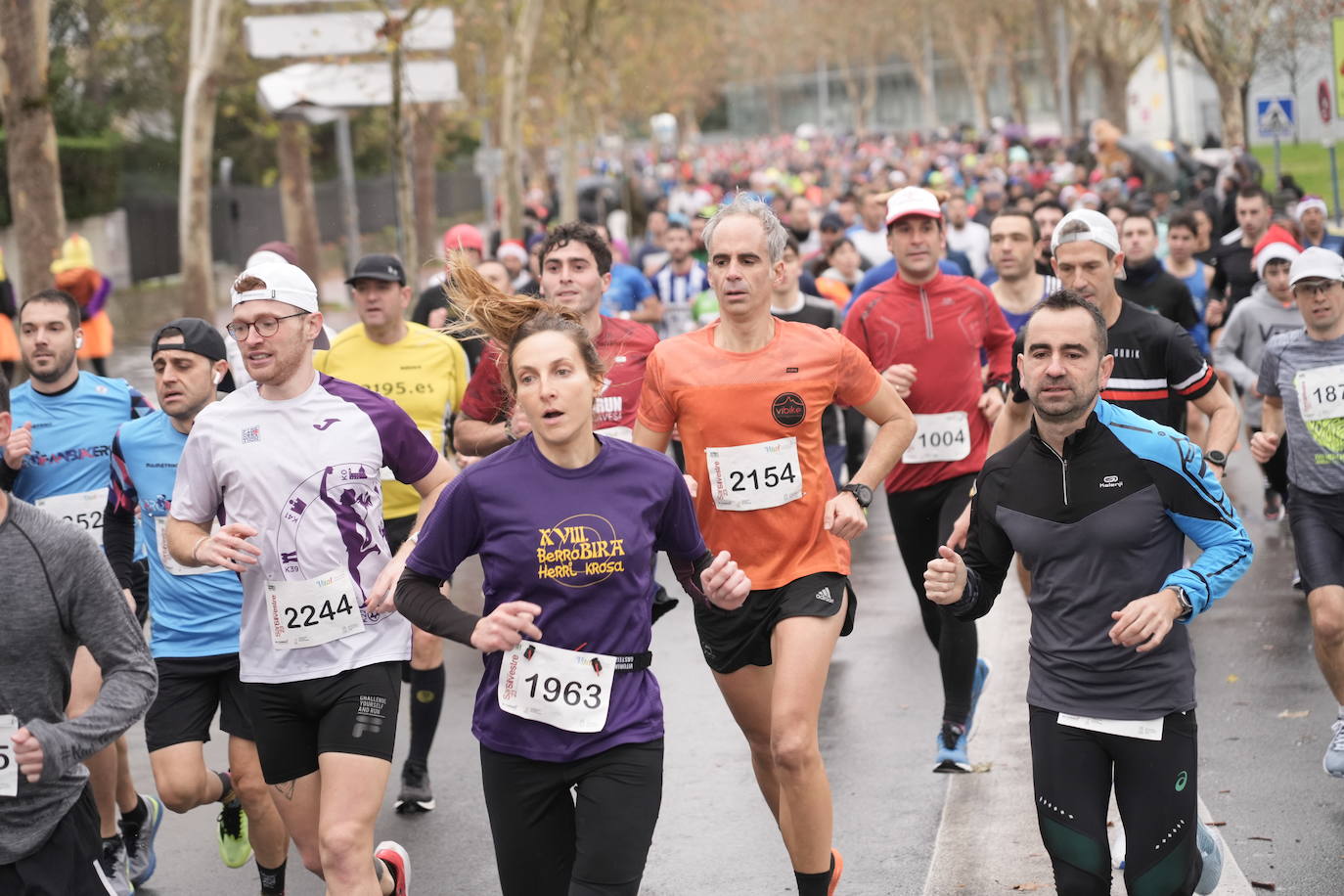 Las mejores imágenes de la San Silvestre de Vitoria