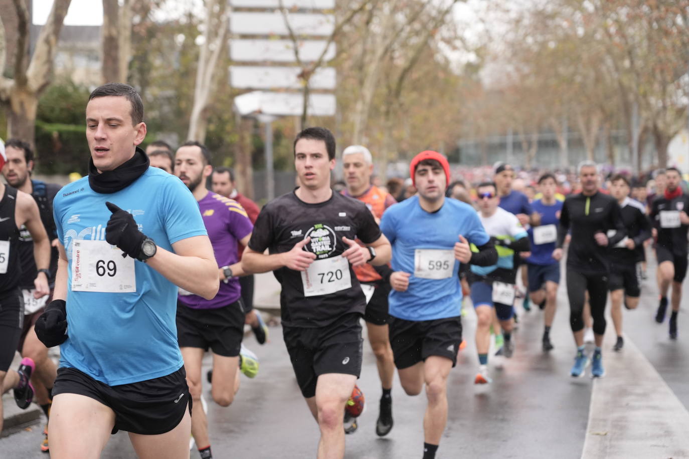 Las mejores imágenes de la San Silvestre de Vitoria