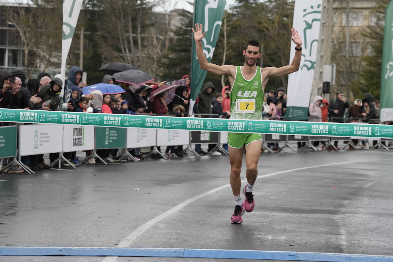 Las mejores imágenes de la San Silvestre de Vitoria