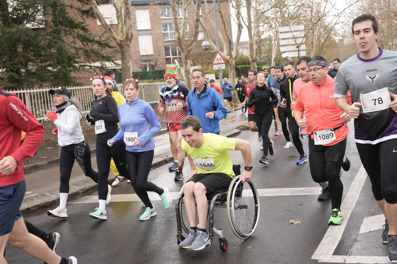 Las mejores imágenes de la San Silvestre de Vitoria