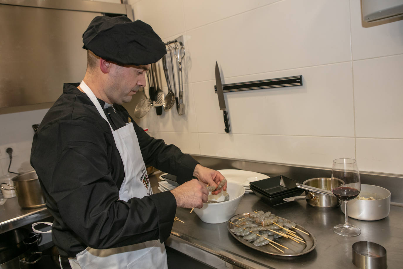 Fotos: Así fue la cena en la Sociedad Gastronómica Burduntzi