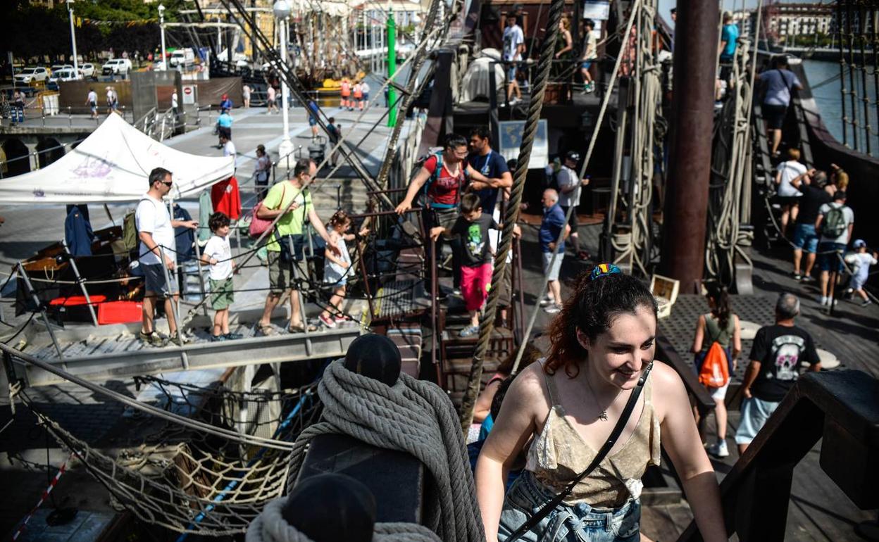 Unos 70.000 visitantes se dieron cita en Portugalete en verano para disfrutar de la concentración marítima de barcos antiguos, el acto que más gente reunió en la villa en todo 2022. 