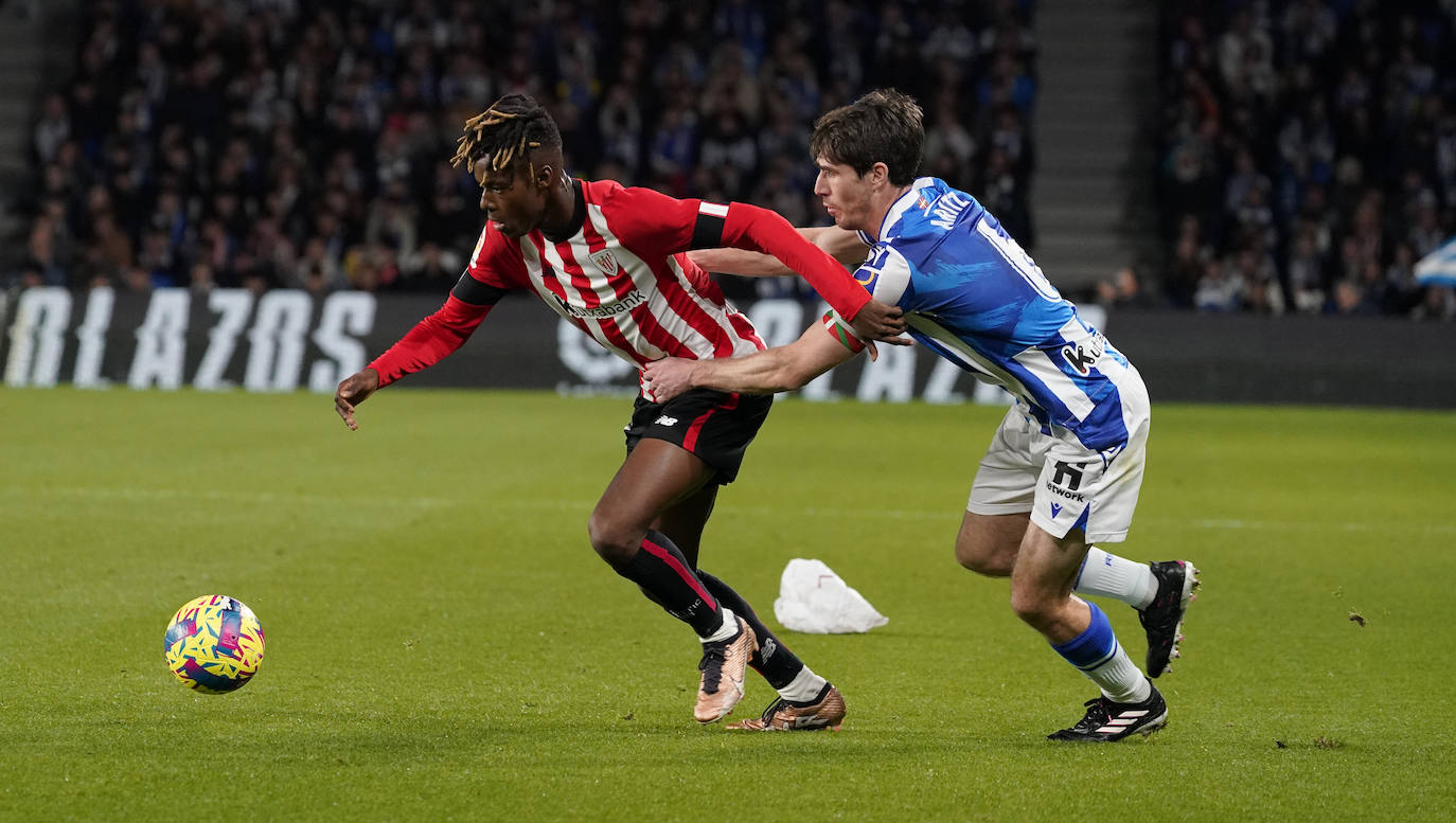 Fotos: El derbi entre la Real Sociedad y el Athletic, en imágenes