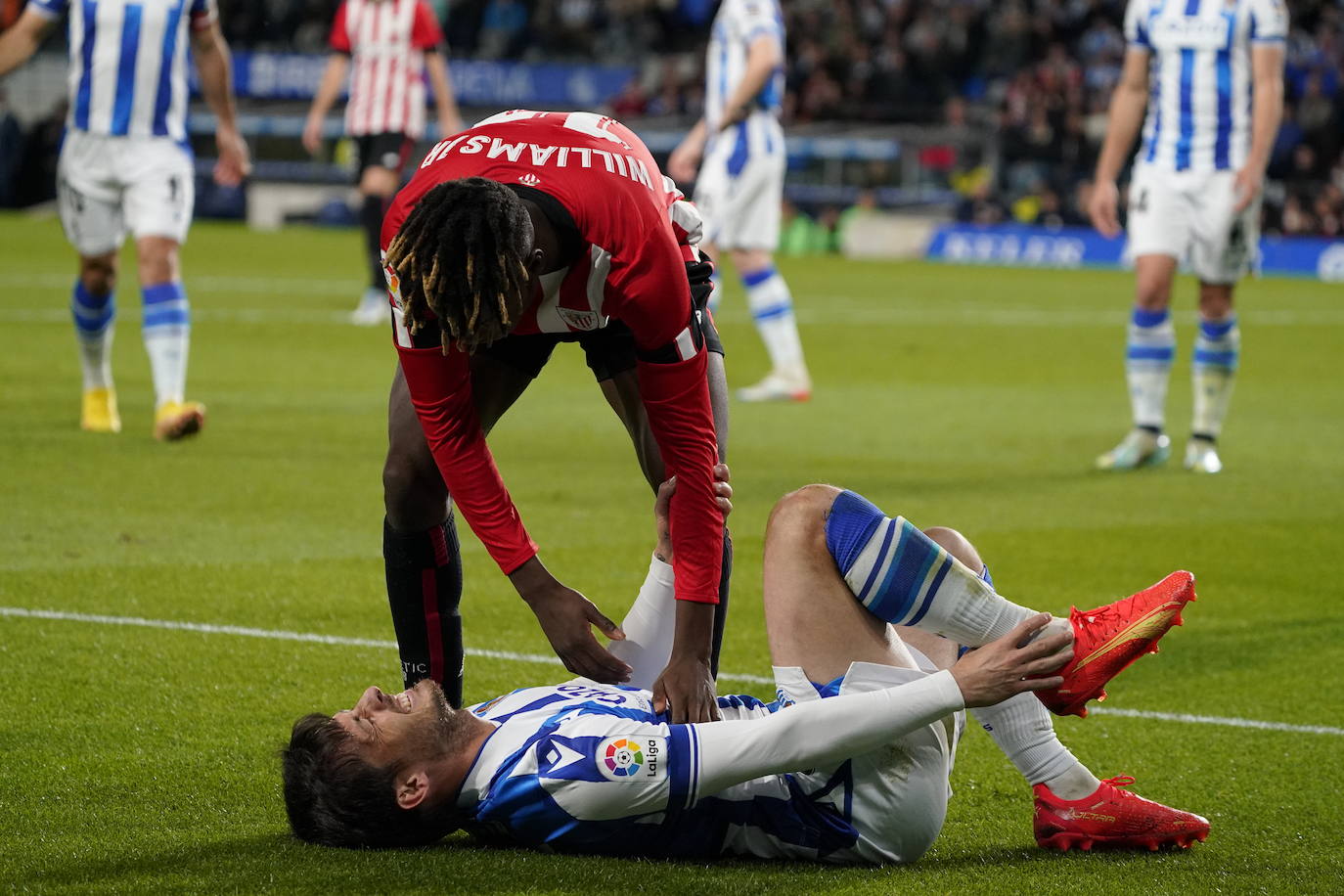 Fotos: El derbi entre la Real Sociedad y el Athletic, en imágenes