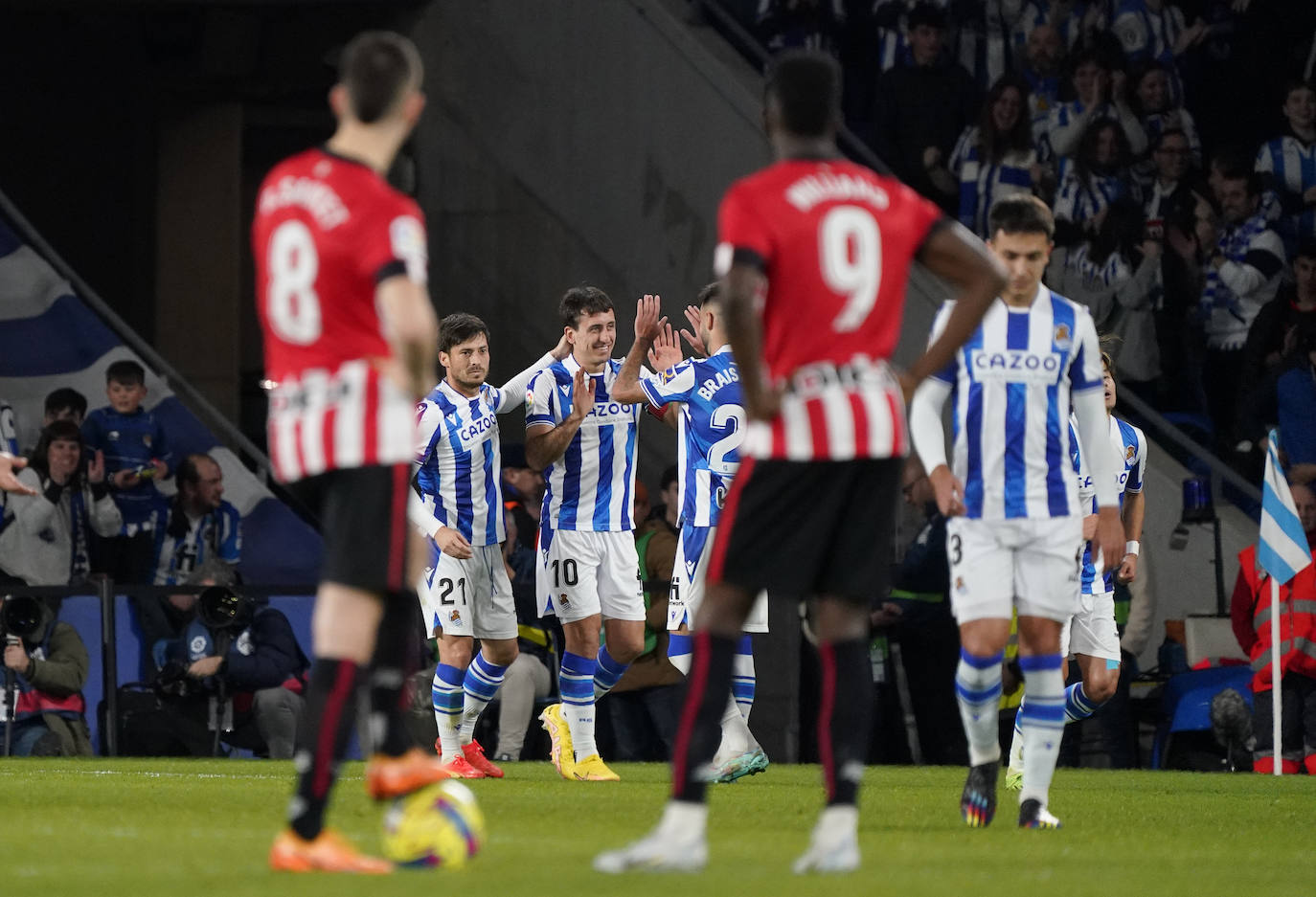 Fotos: El derbi entre la Real Sociedad y el Athletic, en imágenes