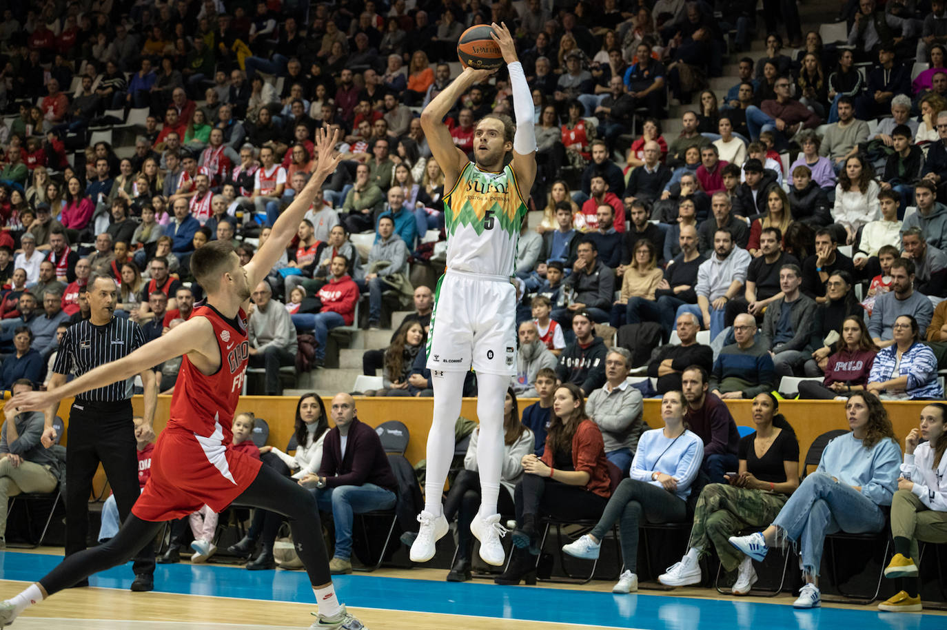 Fotos: El Girona - Bilbao Basket, en imágenes