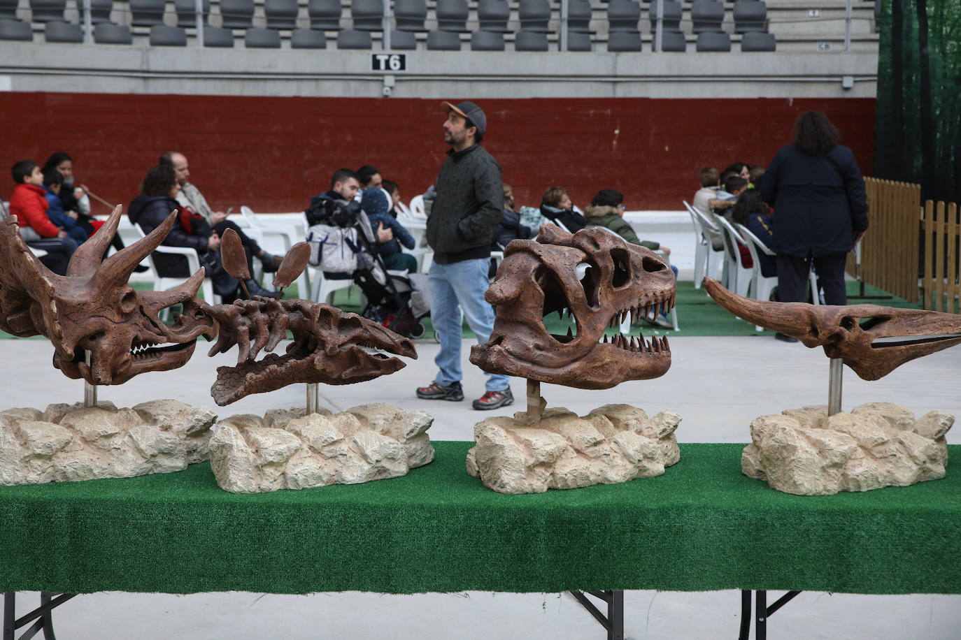 Fotos: Los dinosaurios llegan a Vitoria toman el Iradier Arena