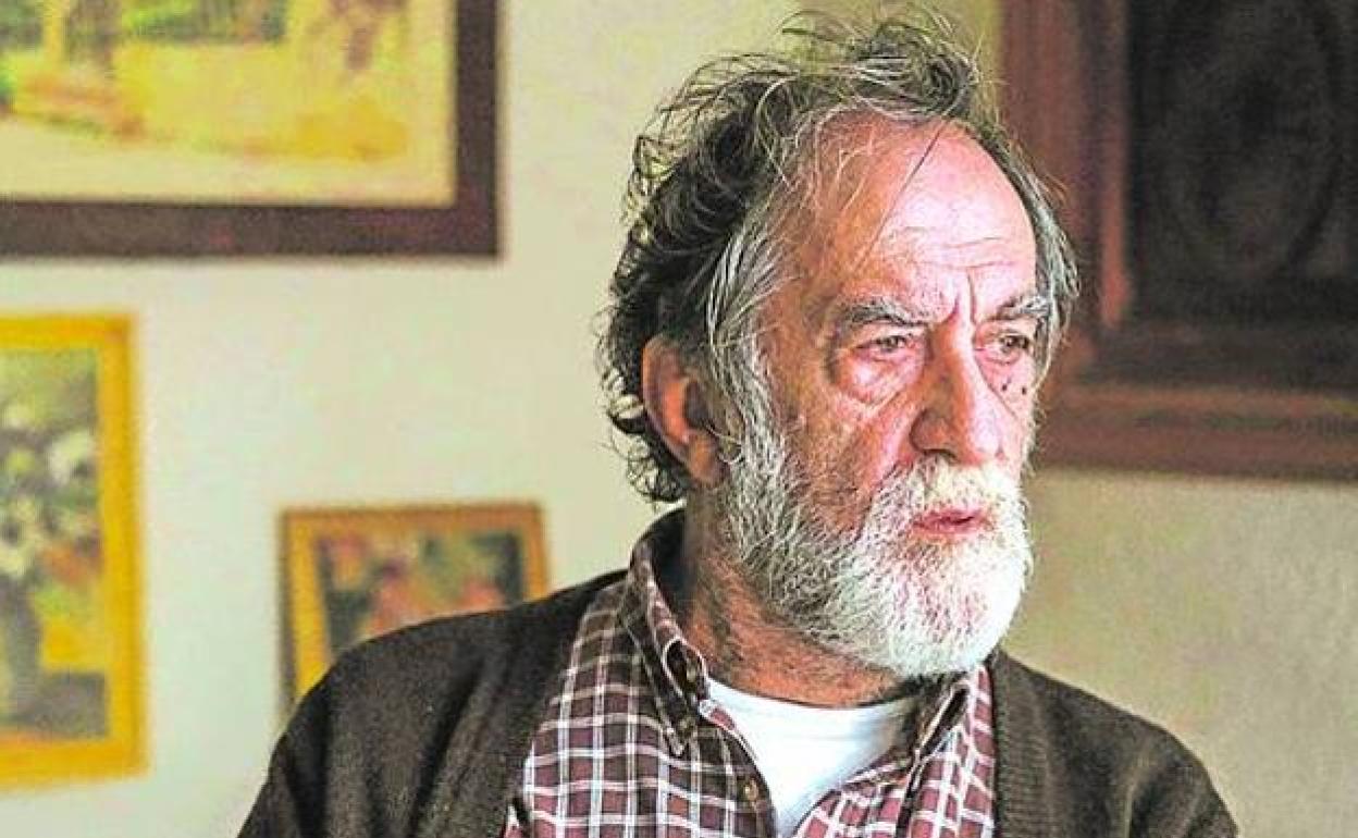 Ramón Barea en una escena de 'La entrega', el corto dirigido por Pedro Díaz. 