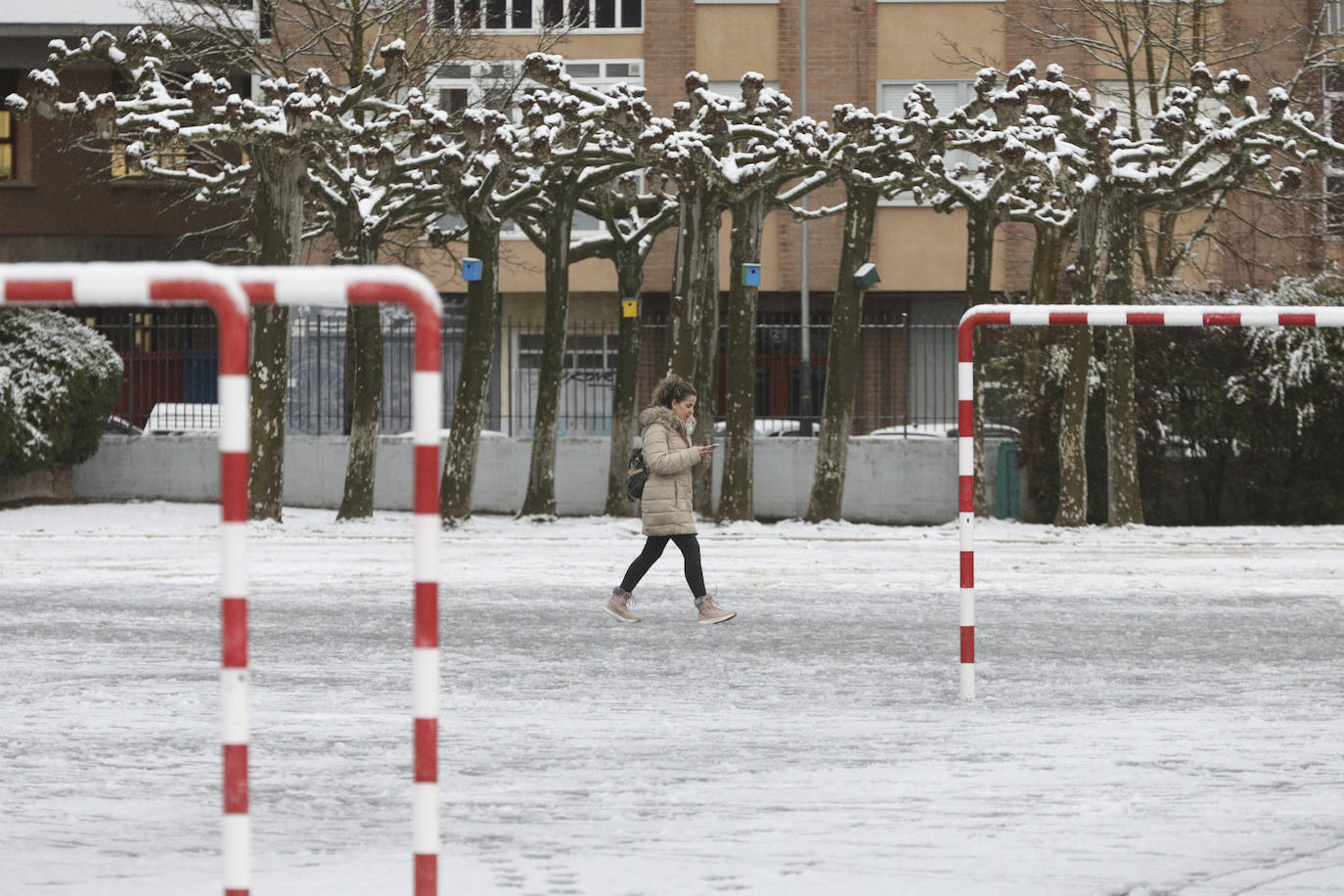 Fotos: Álava vive el primer temporal de nieve del invierno