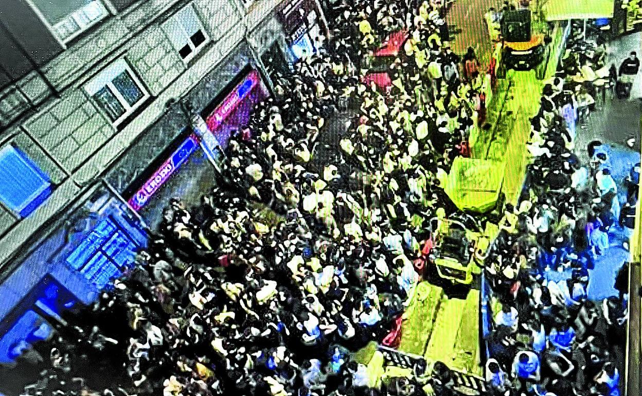 El ocio nocturno genera ruido intenso en varias calles de Bilbao. 