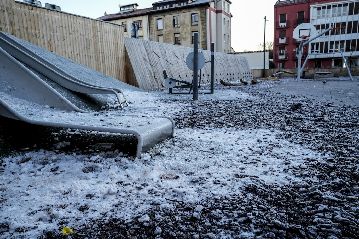 Fotos: Álava se congela con heladas y mínimas de hasta 8,6 grados bajo cero