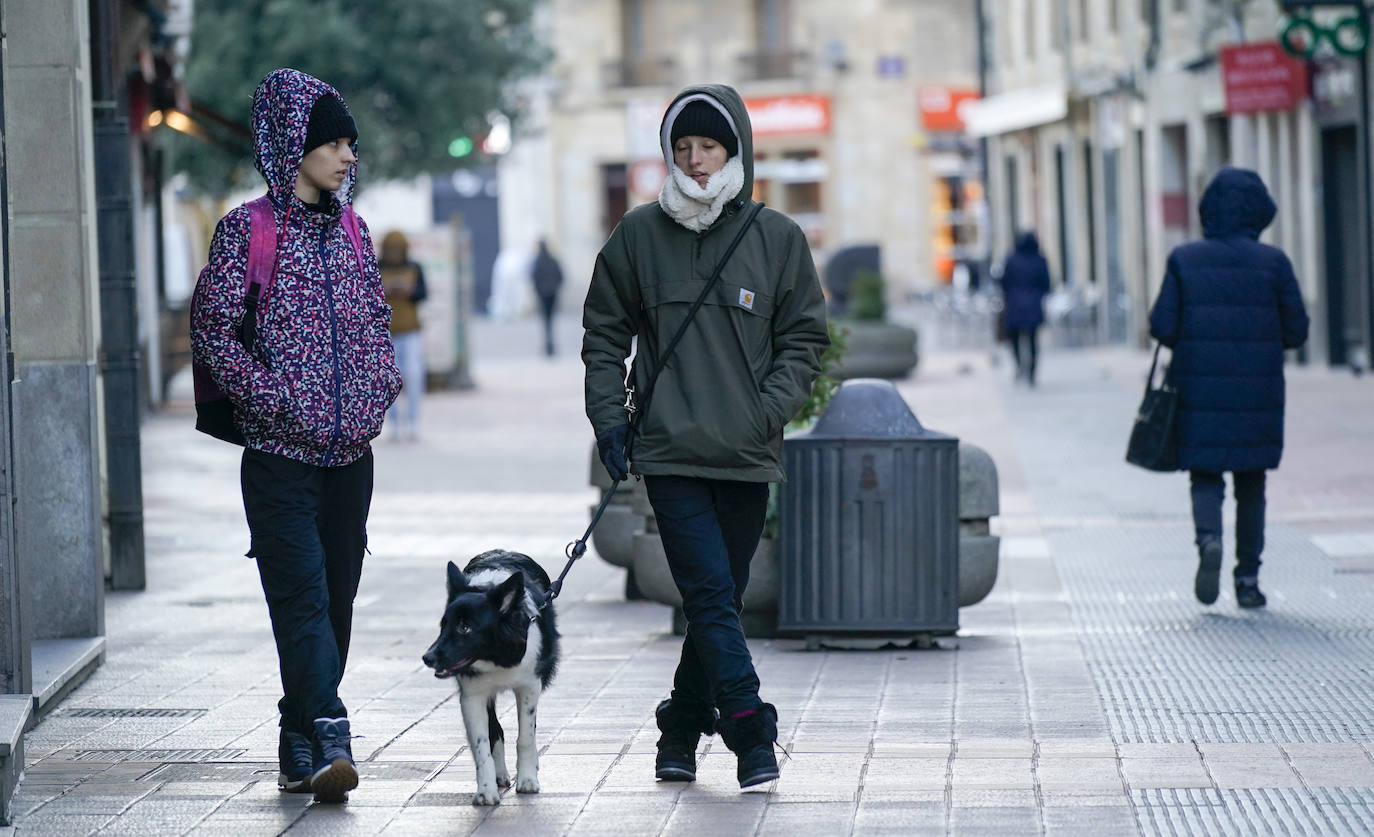 Fotos: Álava se congela con heladas y mínimas de hasta 8,6 grados bajo cero