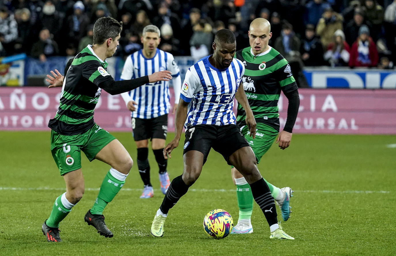 Fotos: Alavés - Racing, en imágenes