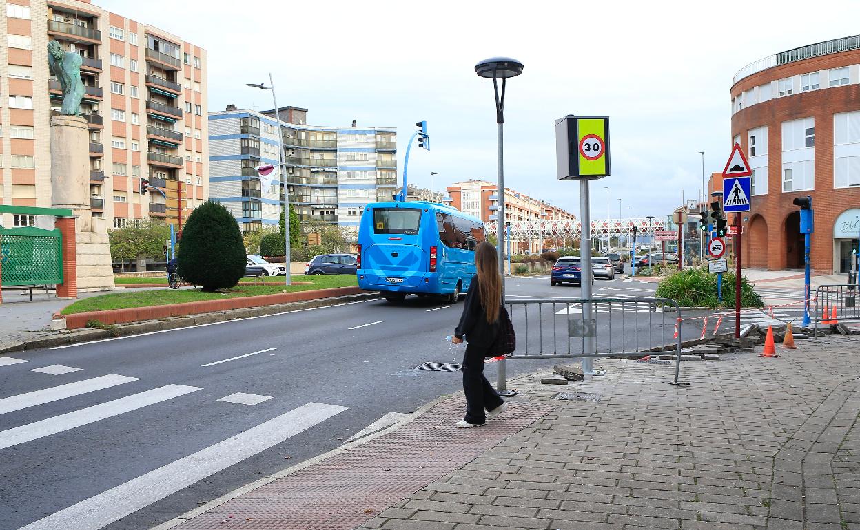 Los radares se han incluido en tres céntricas calles de Leioa.