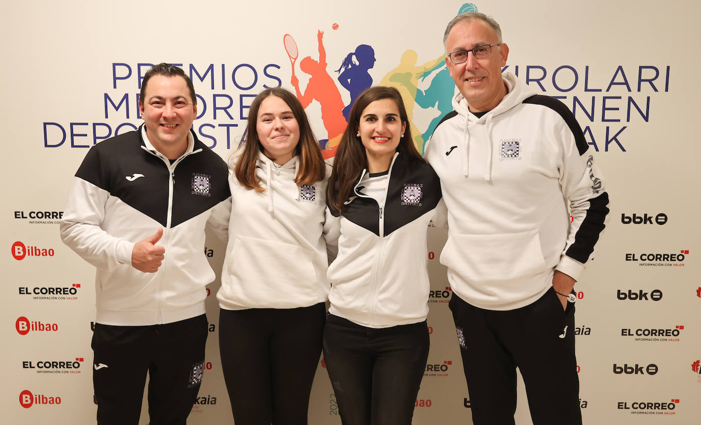 Luis Rodríguez, Maddi Zubizarreta, Romina Rodríguez y Juan Carlos Fernández. 