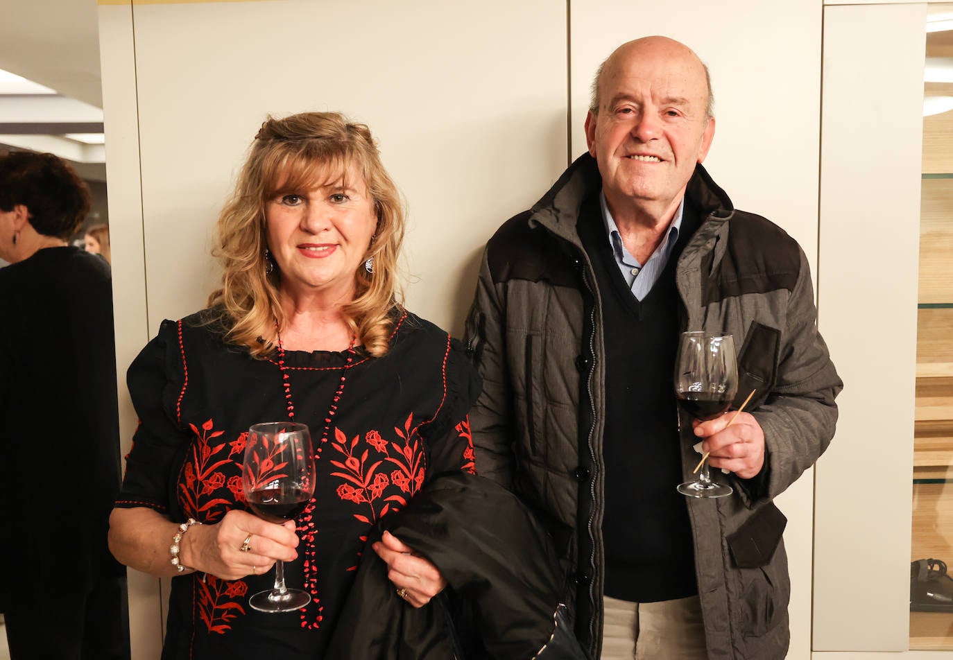 Mari Asun Bernaola y Javi Landeta.