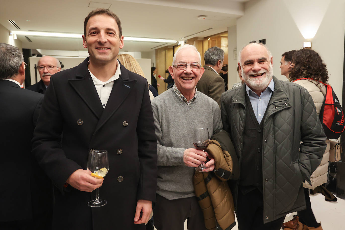 Sergio Seoane, José Luis González y Jesús Rubianes.