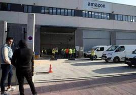 Imagen de archivo de las nstalaciones de Amazon en el municipio vizcaíno de Trapagaran.