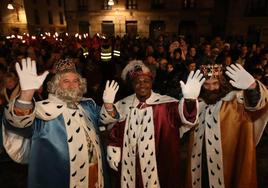 Melchor, Gaspar y Baltasar llenarán de regalos la comarca del Duranguesado.