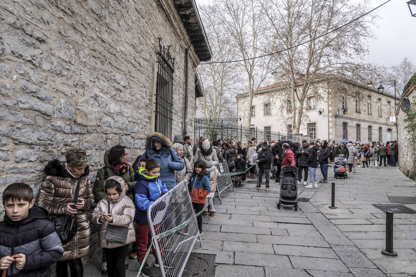 La llegada de los Reyes Magos a Vitoria, en imágenes