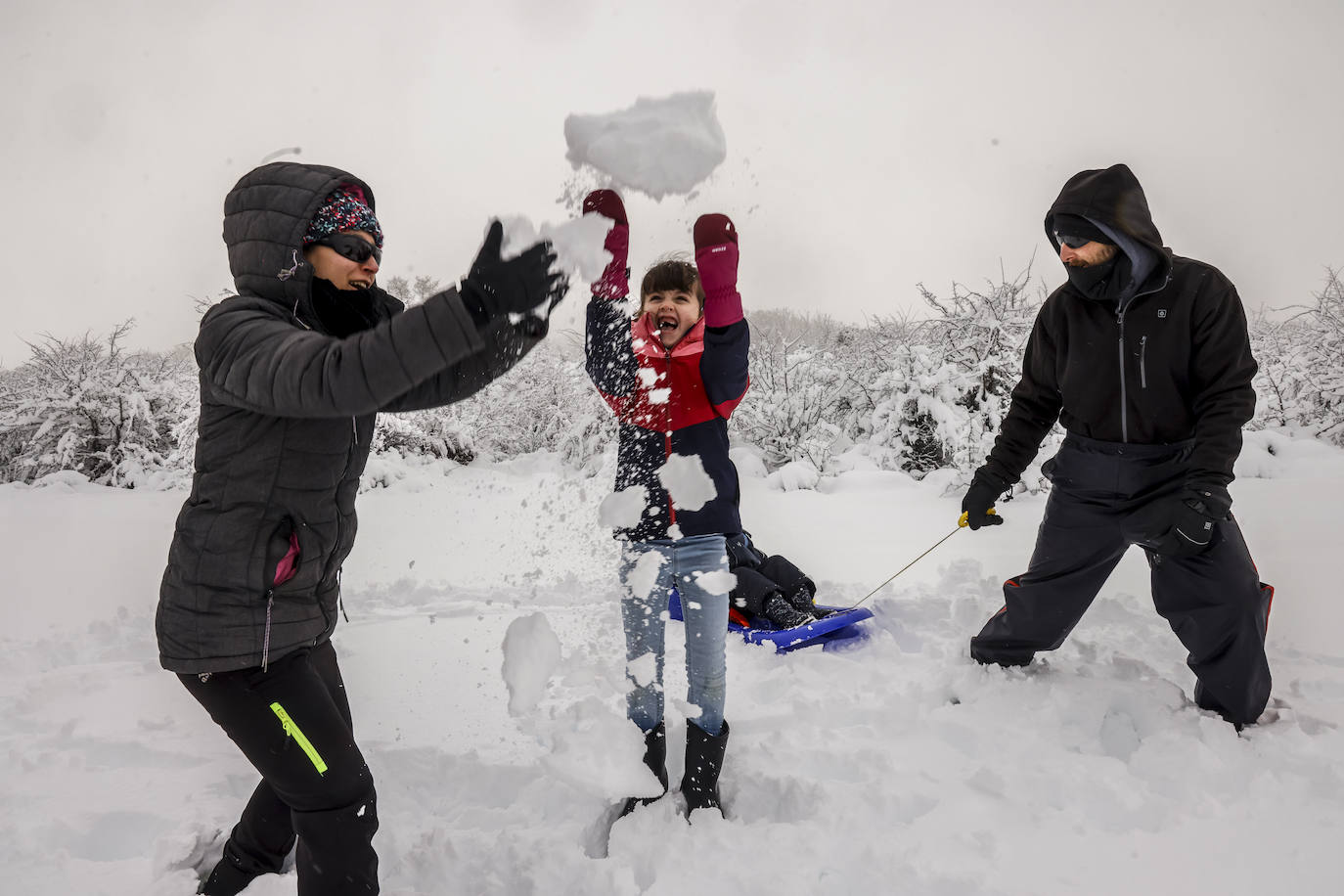 El invierno se instala en Álava