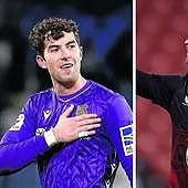 El mensaje de Unai Simón a Marrero, portero de la Real Sociedad en el derbi