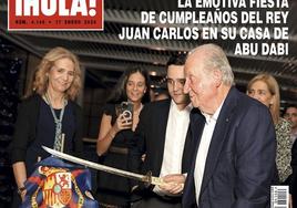 Portada de la revista ¡Hola!