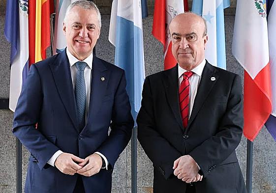 Urkullu exige «credibilidad y seguridad jurídica» al Gobierno y pide recibir «ya» la competencia de Inmigración