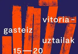 El cartel del Festival de Jazz de Vitoria sugiere juegos ópticos y rememora una carátula de disco