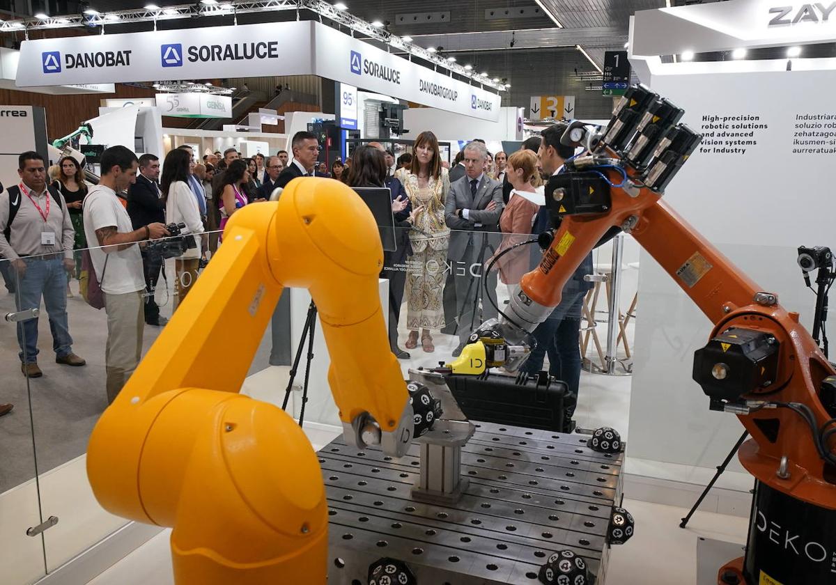 Feria de máquina-herramienta celebrada en el BEC.