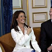 Marie de Dinamarca y el príncipe Joaquín.