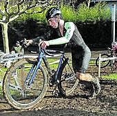 Hodei Muñoz, en Abadiño, en el Autonómico de hace un par de semanas donde ganó el oro.