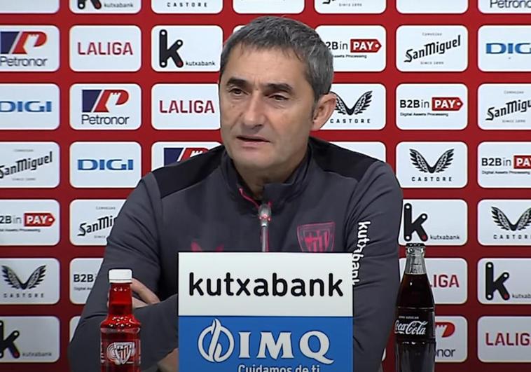 Valverde responde a Imanol: «No tiene que haber tangana para que un derbi sea especial»