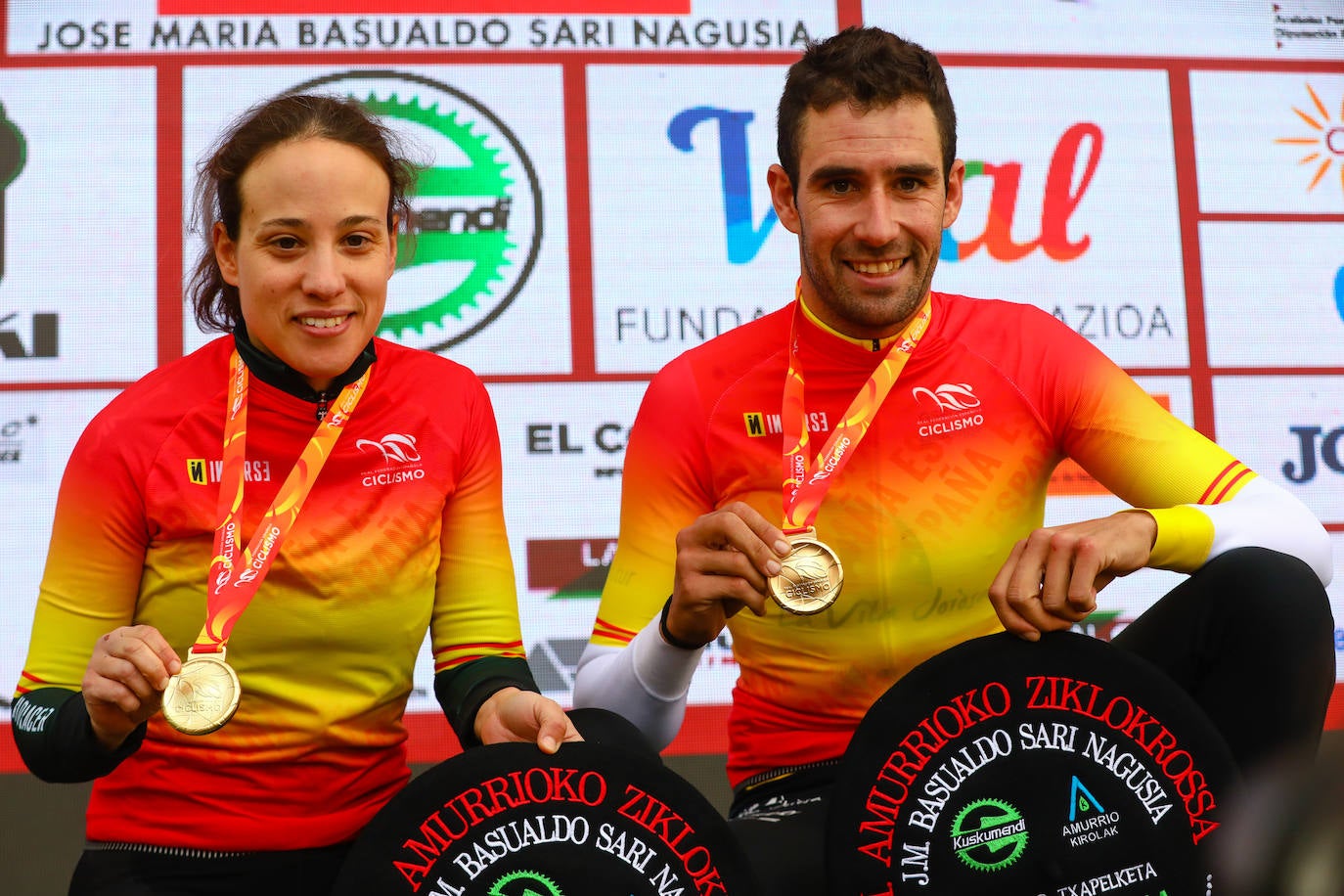 Campeonato de España de ciclocross celebrado en Amurrio. Gorka Corres se cuelga el bronce