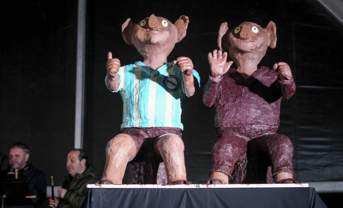 El día de San Antón en Vitoria