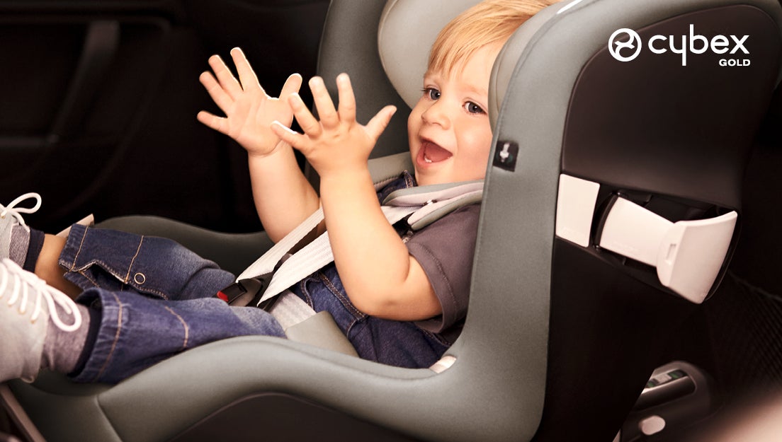 Una imagen de promoción de la marca Cybex que no guarda relación con el niño del artículo