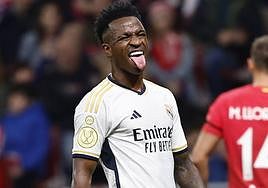 La frase que Vinicius dedica a la afición del Atlético: «Soy muy bueno, madre mía»