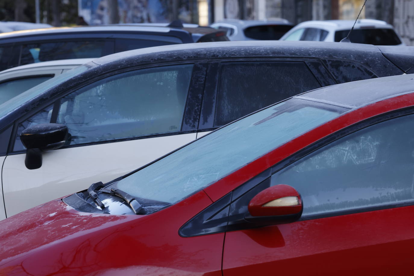 Álava tirita a 8 grados bajo cero