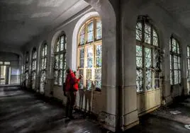 Interior del viejo convento de las Brígidas, vacío desde hace ya 17 años
