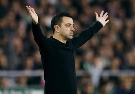 La 'rajada' de Xavi sobre el arbitraje al Real Madrid: «Va a ser muy difícil ganar esta Liga»