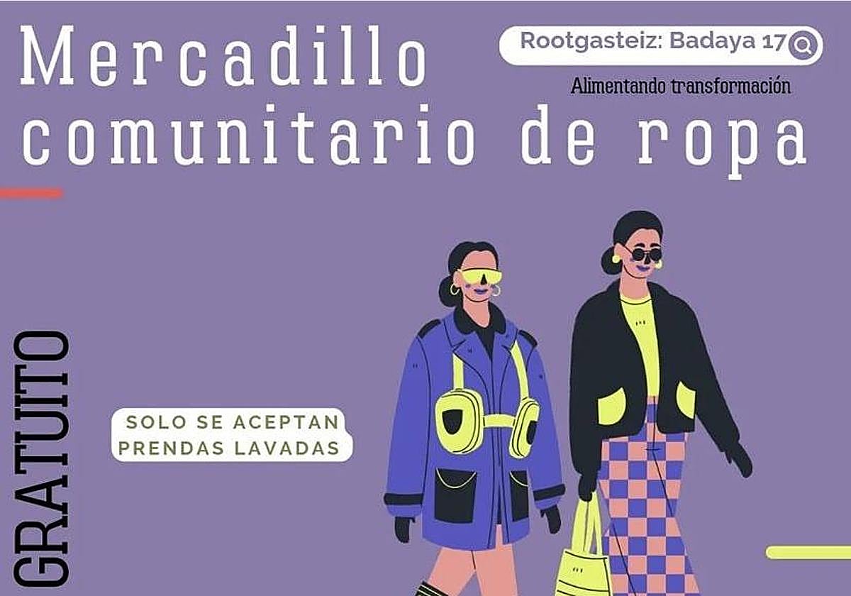 No tires tu ropa sin usar, cámbiala en este bar de Vitoria