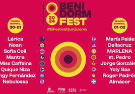 El orden de actuación de las semifinales del Benidorm Fest 2024