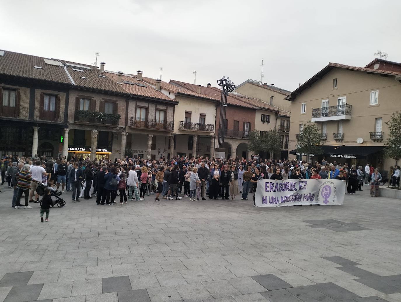 La concentración se celebrará en la plaza de San Juan.